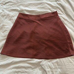 Forever 21 Orange A-Line Skirt for Cocktail